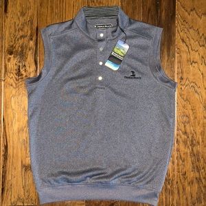 NWT Pebble Beach - Dry-Luxe - Performance -  Sleeveless - Golf Pullover